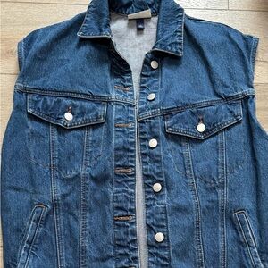 Universal Thread Men's Blue Denim Vest